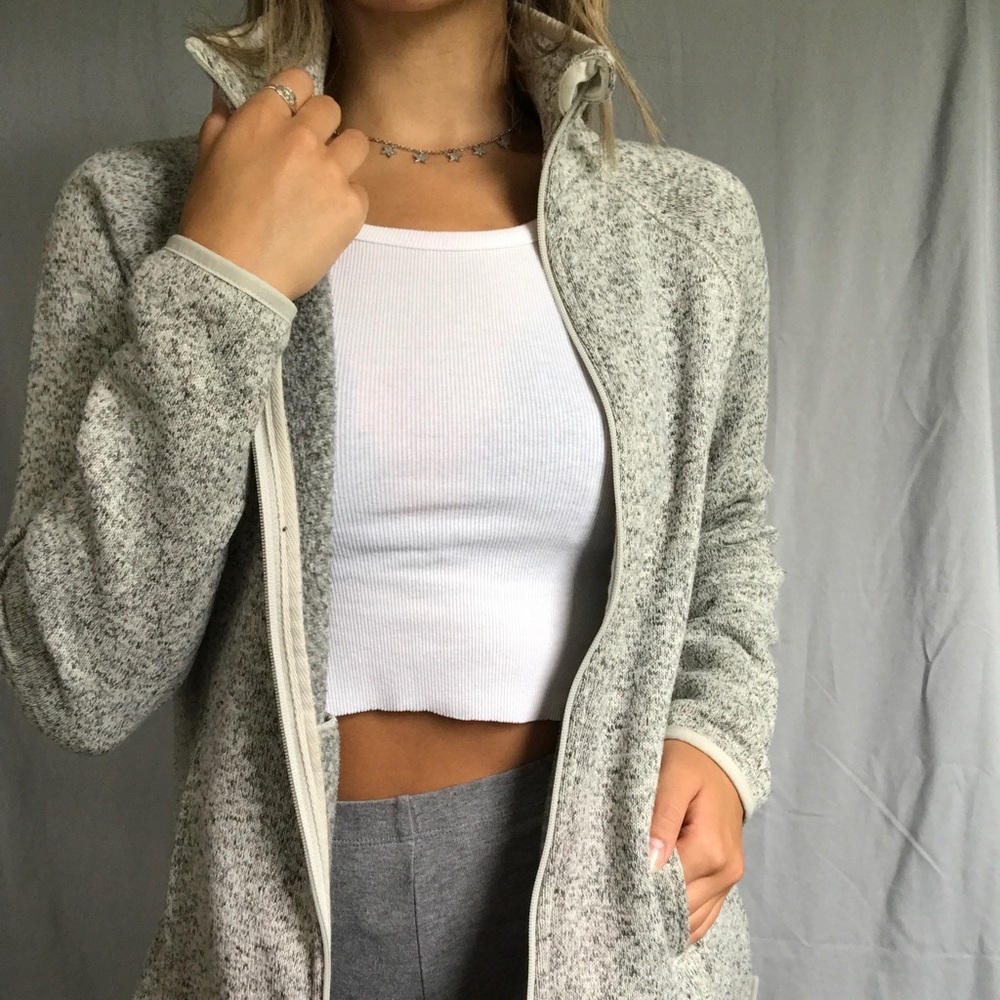 Grey Eddie Bauer Fleece
